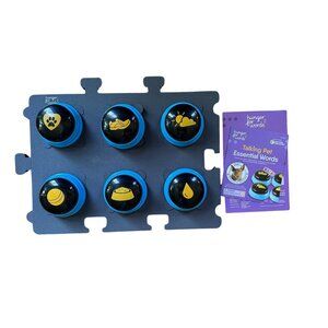 Hunger for Words - Set of 6 Talking Pet Buttons - Dog Training